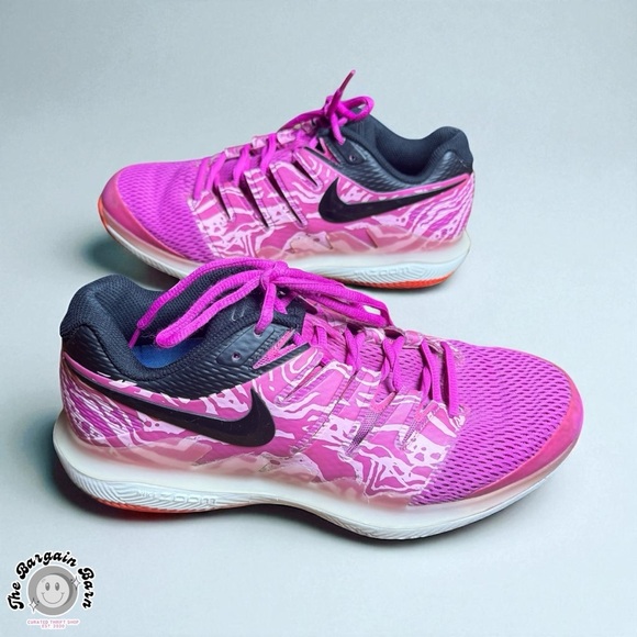 Nike Air Zoom Vapor X Women’s Laser Fuchsia 2019 Tennis Shoes *RARE* (9.5) - Picture 2 of 7